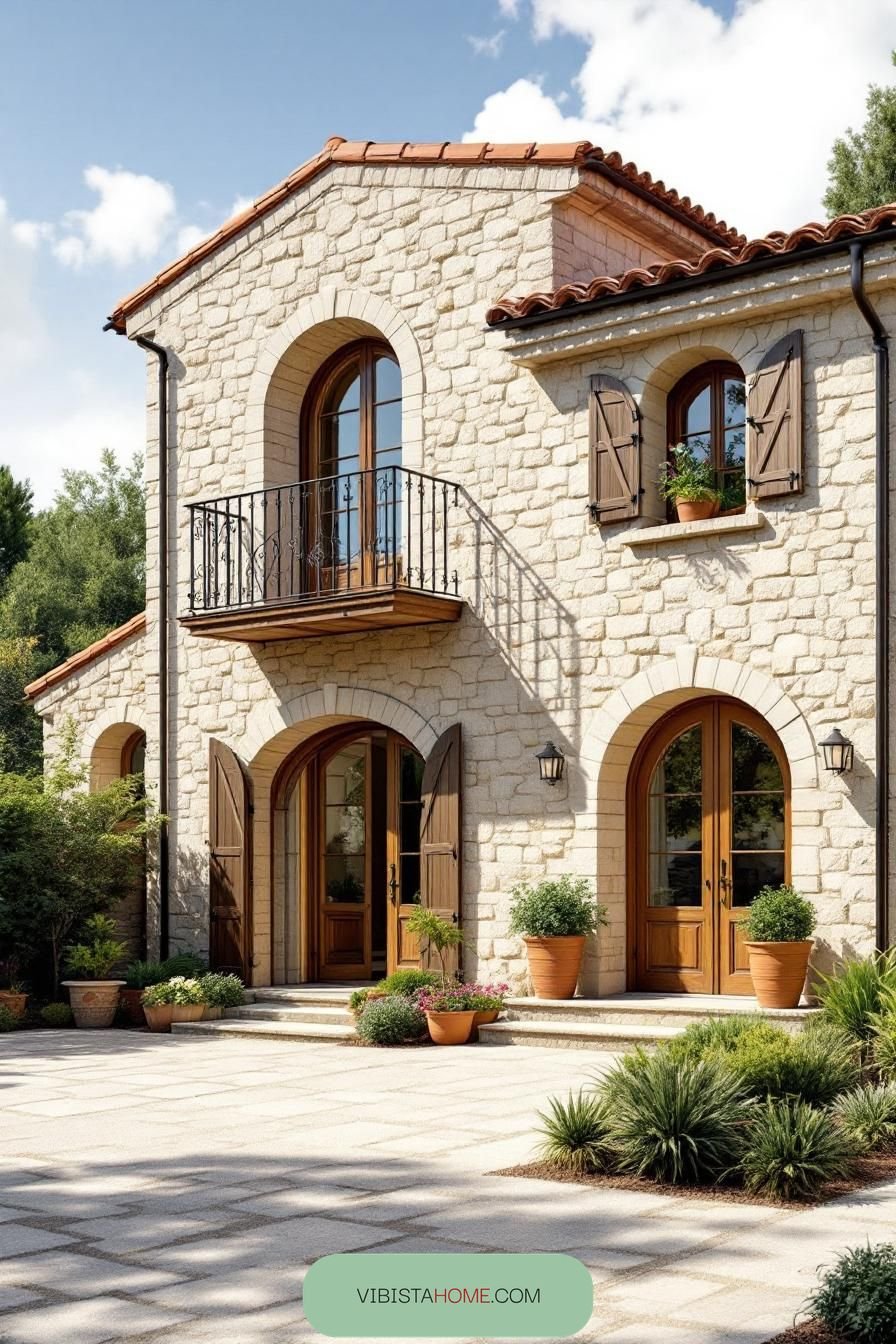 Stone Abode Under the Italian Sun