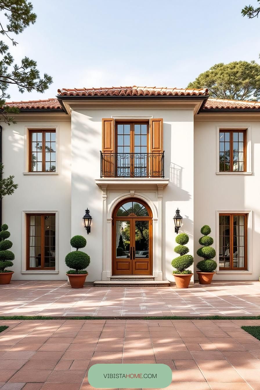 Italian Countryside Archway Elegance