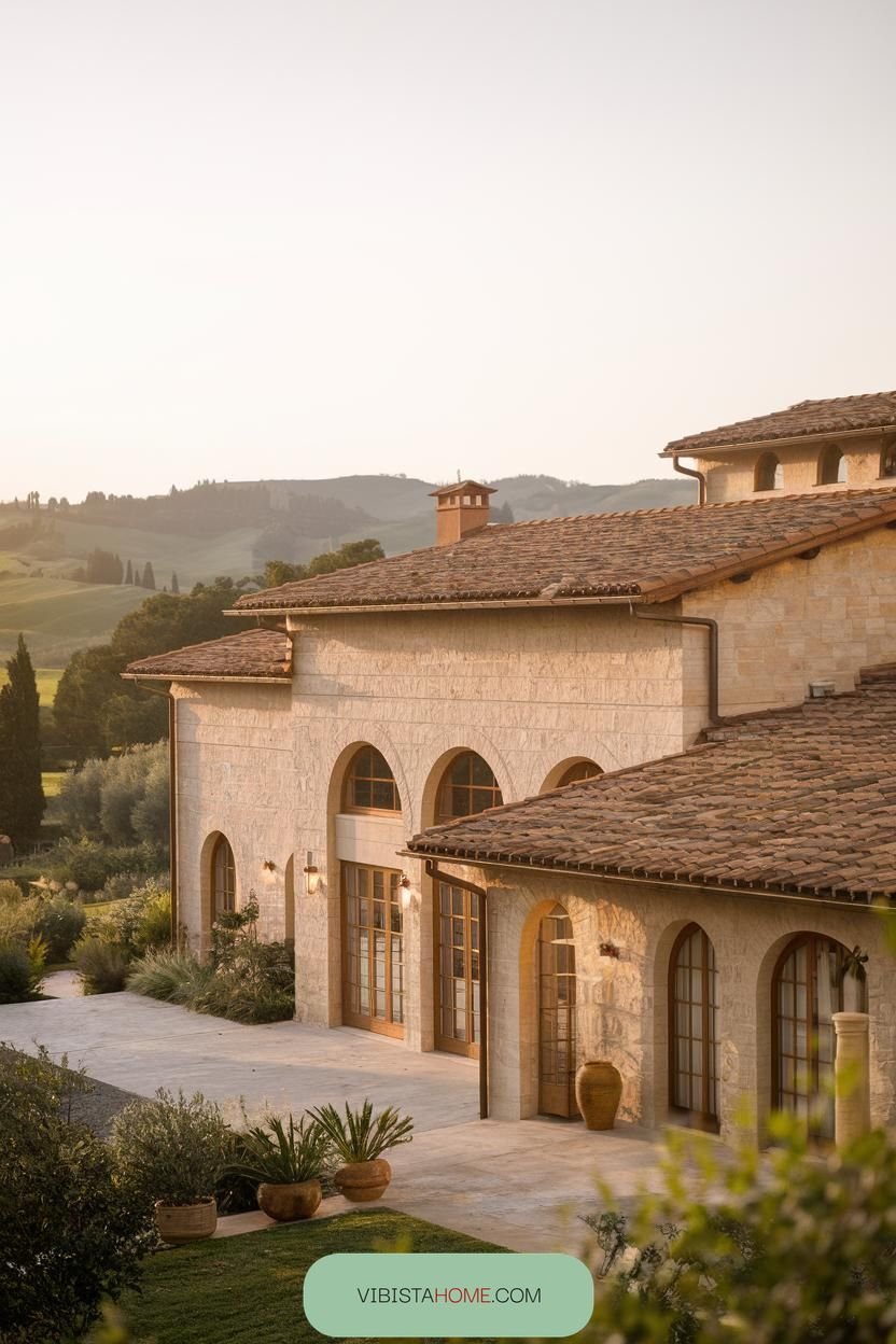 Hillside Calm in Terracotta