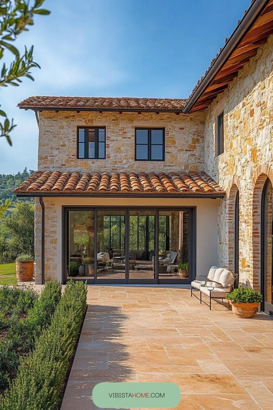 Terra-Cotta Chic Country Getaway