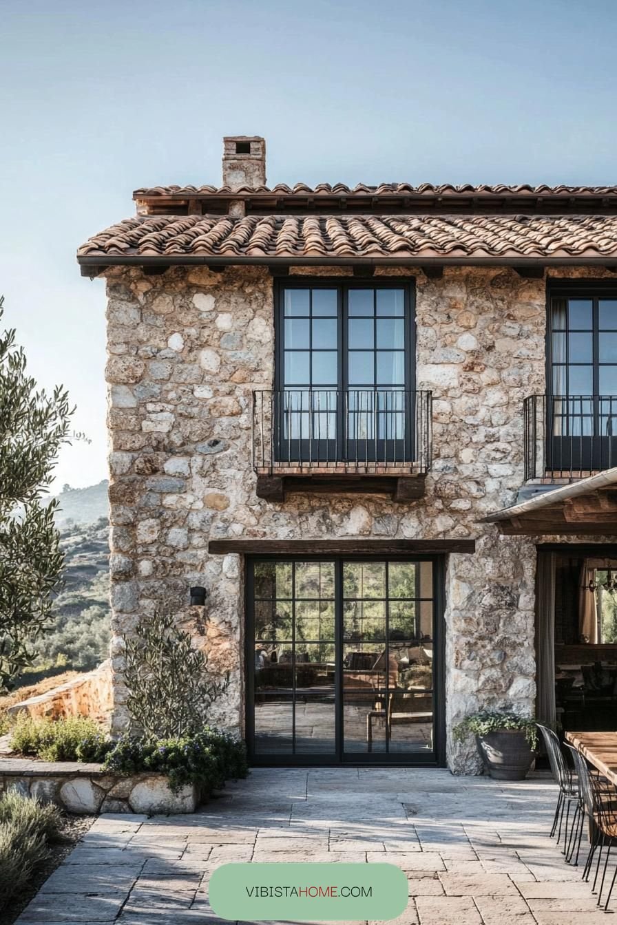 Stone Nest in the Italian Countryside