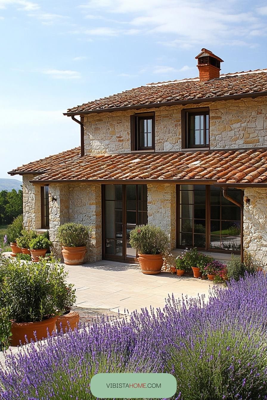 Hobbit Haven Lined with Lavender