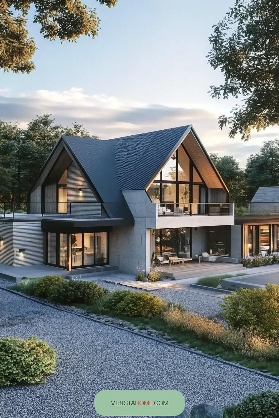 25) Modern Marvel of Scandinavian Serenity