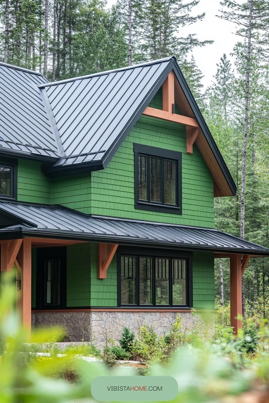 29) Scandinavian Modern Gem Among the Trees