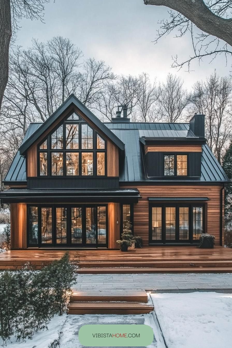 12) Chic Nordic Retreat