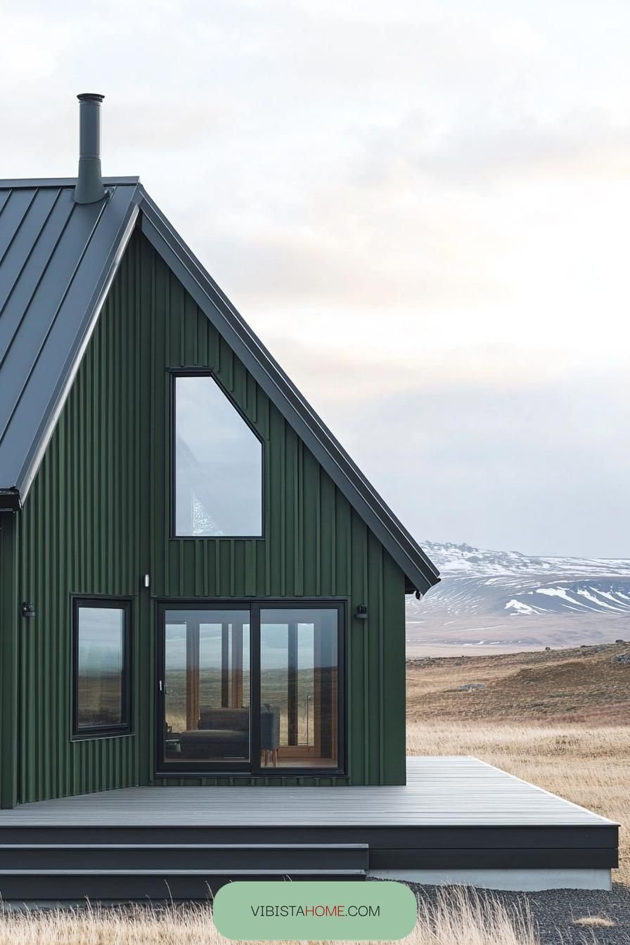 21) Scandinavian House with a View