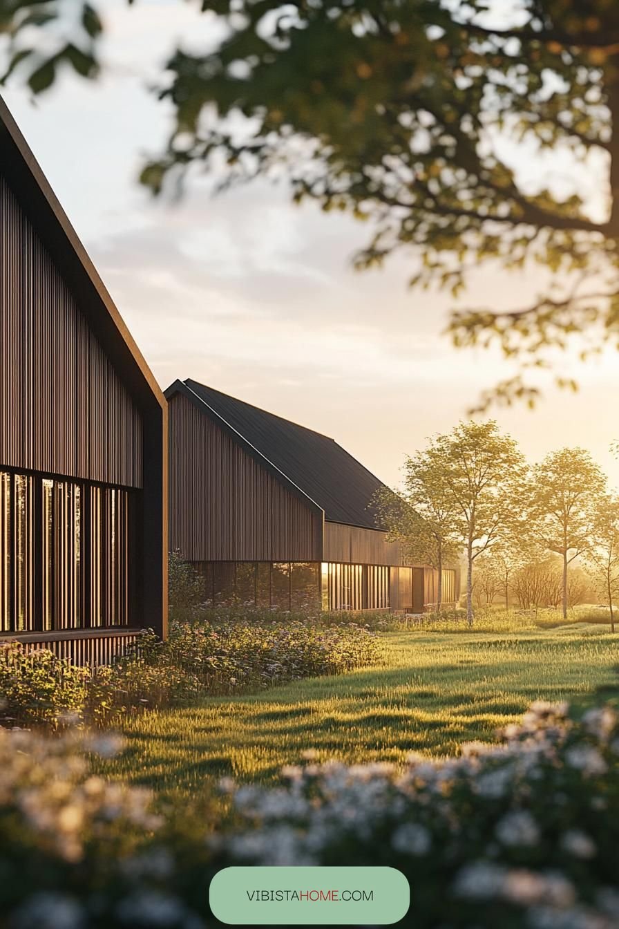 61) Serene Scandinavian Modern Marvel