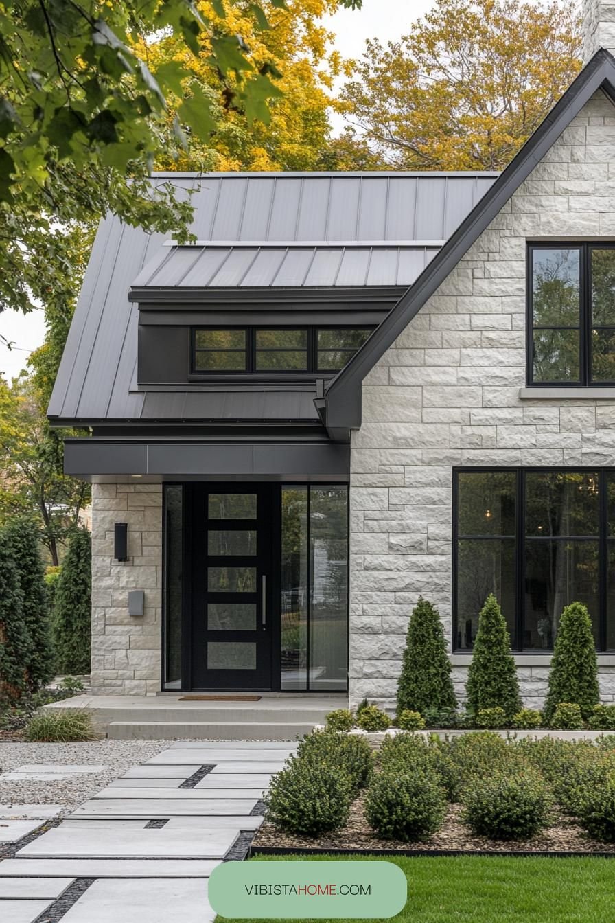 Sleek Lines Contemporary Stone Craftsman