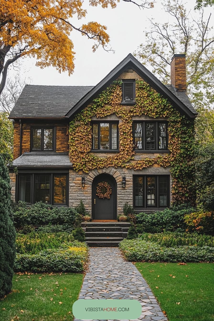 Autumn Flair Stone Hideaway