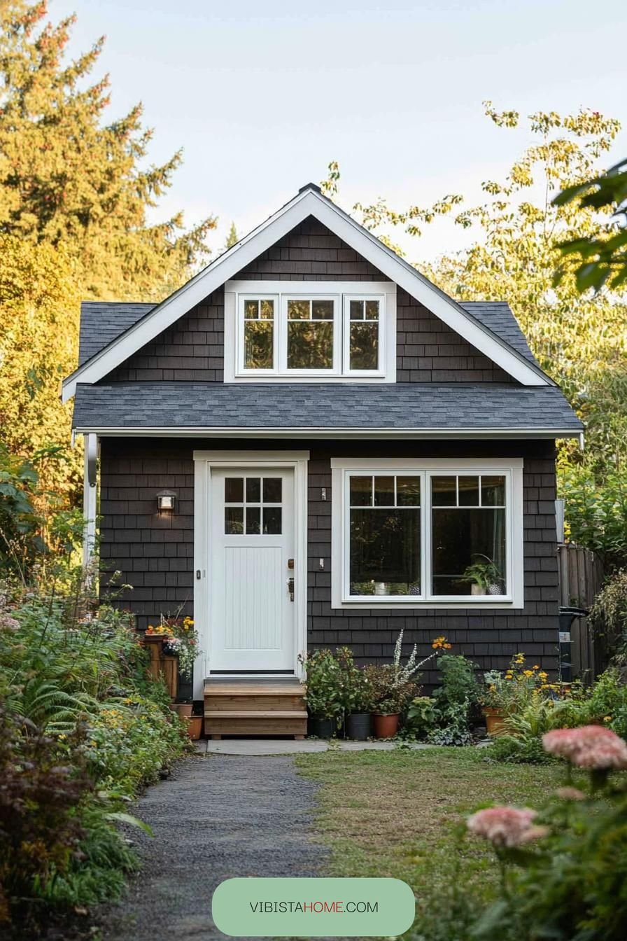 Cottage Surprise in Chocolate Shingle