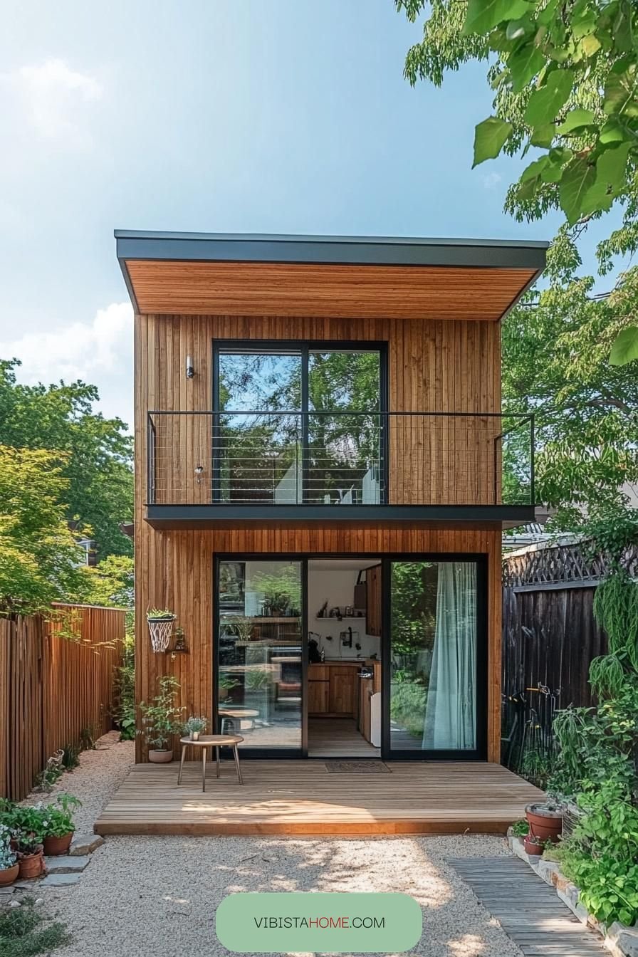 Balcony Bliss on a Cedar Cube