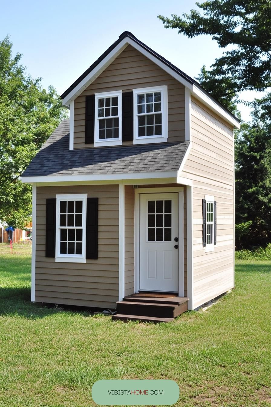 Brown Gabled Delight, Pint-Sized