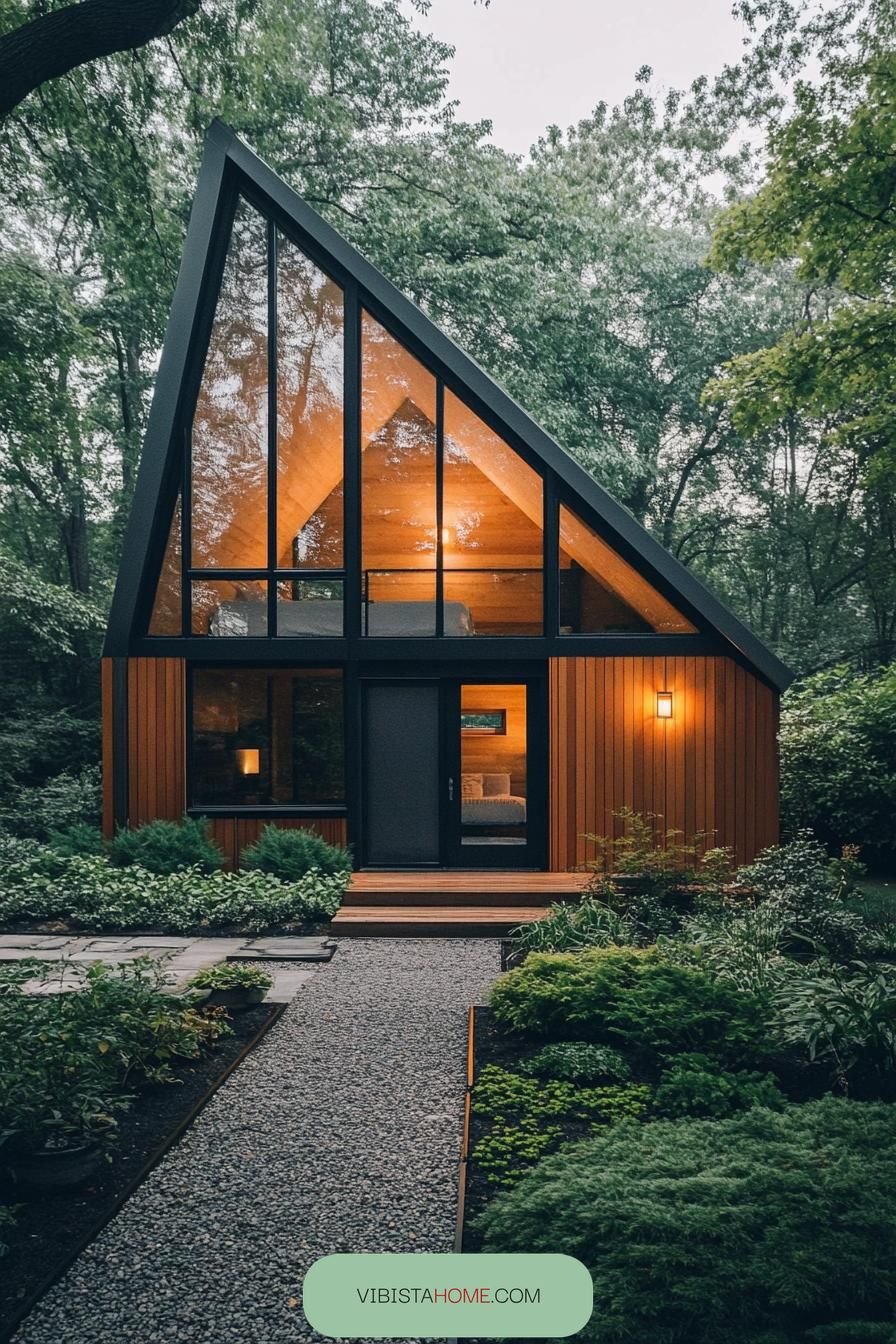 Cozy A-Frame Forest Gem