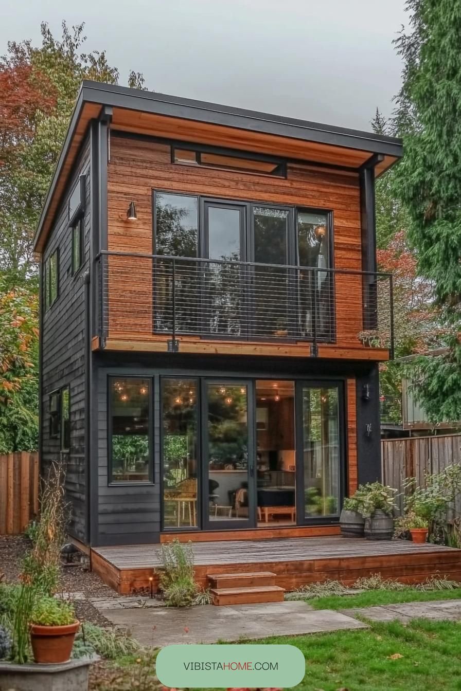 Modern Hideaway in the Forest