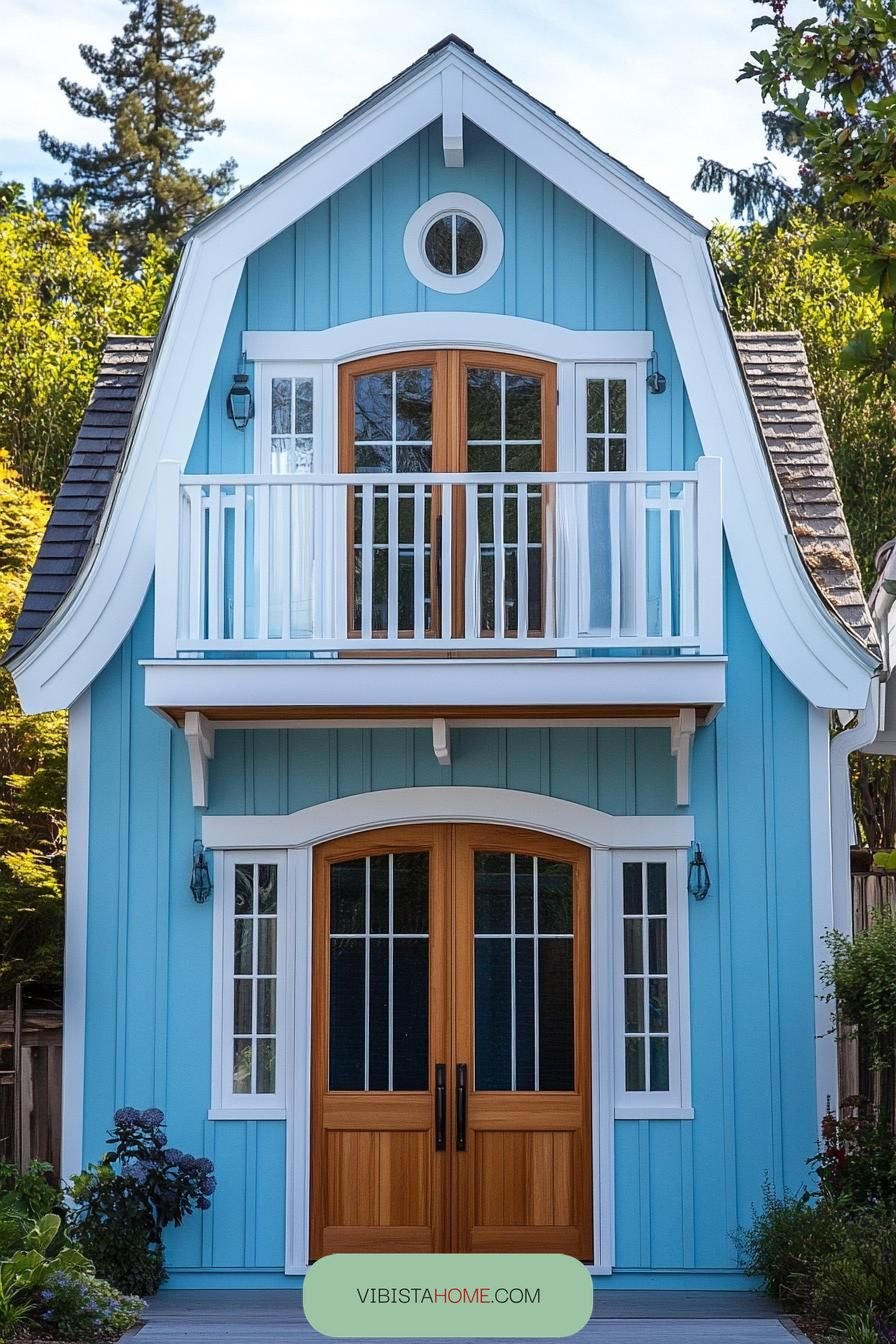 Storybook Escape in Sky Blue
