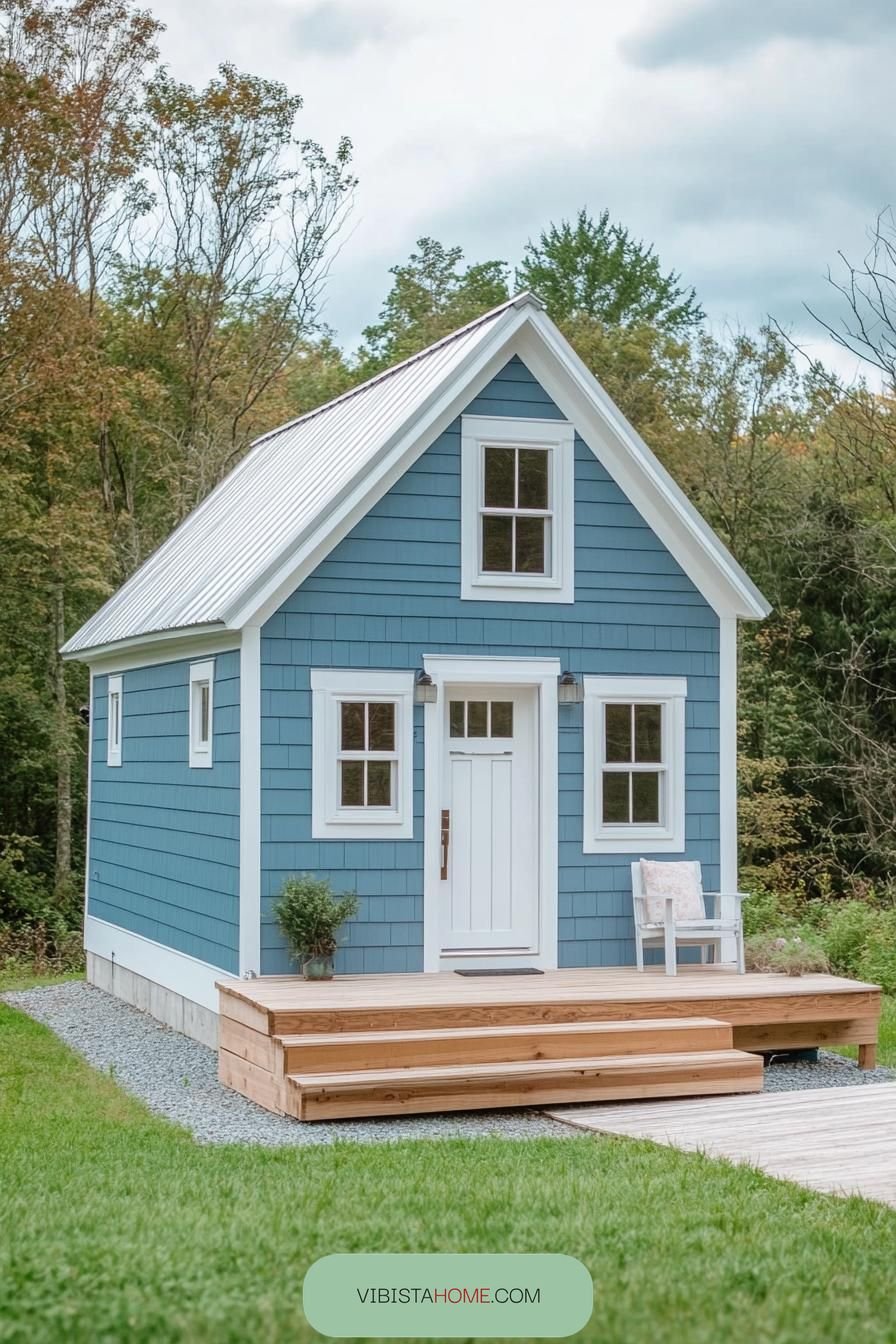 Cottage Charmer in Sky Colors