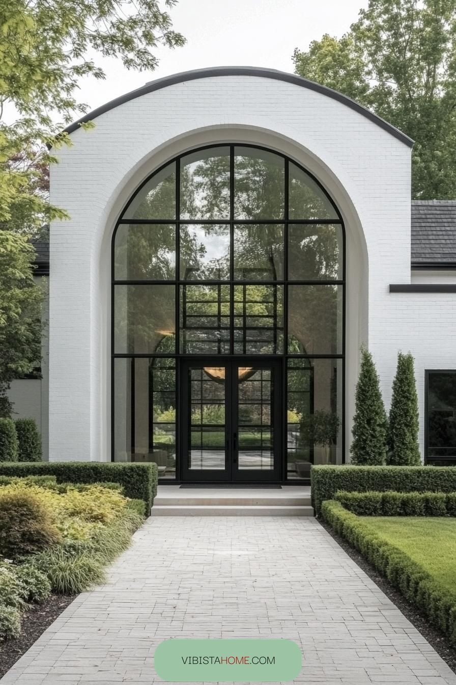 Glass and Greenery Grandeur