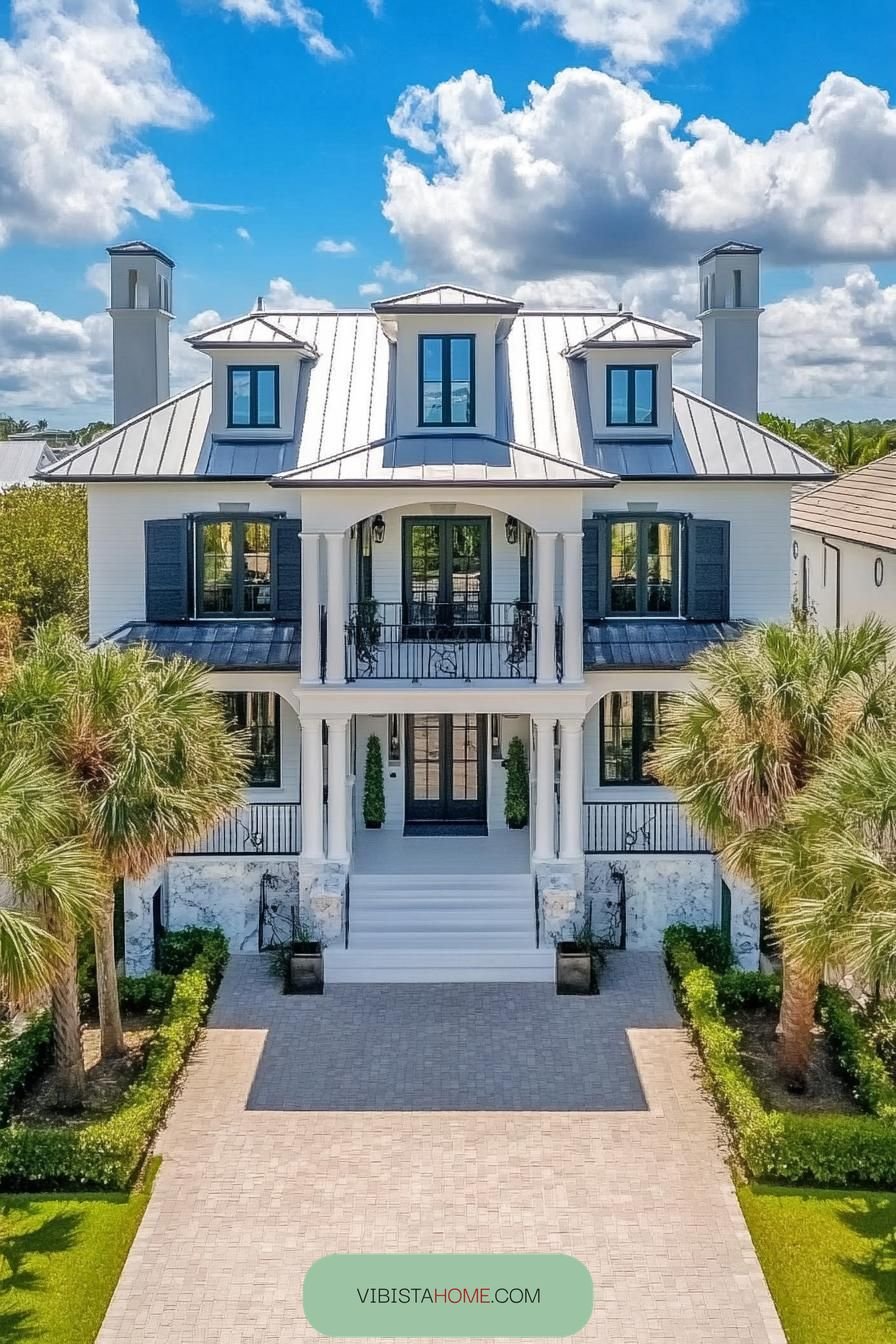 Coastal Flair Meets Colonial Charm
