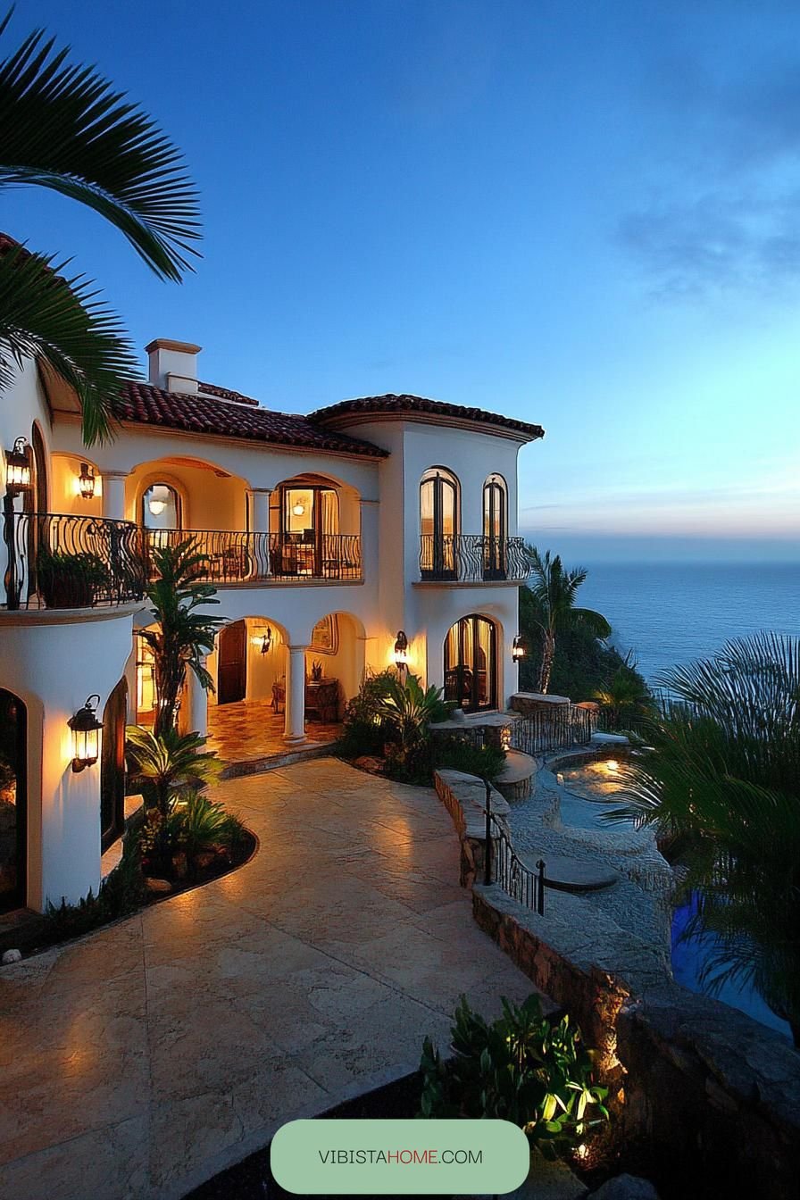 Curvaceous Oceanfront Elegance