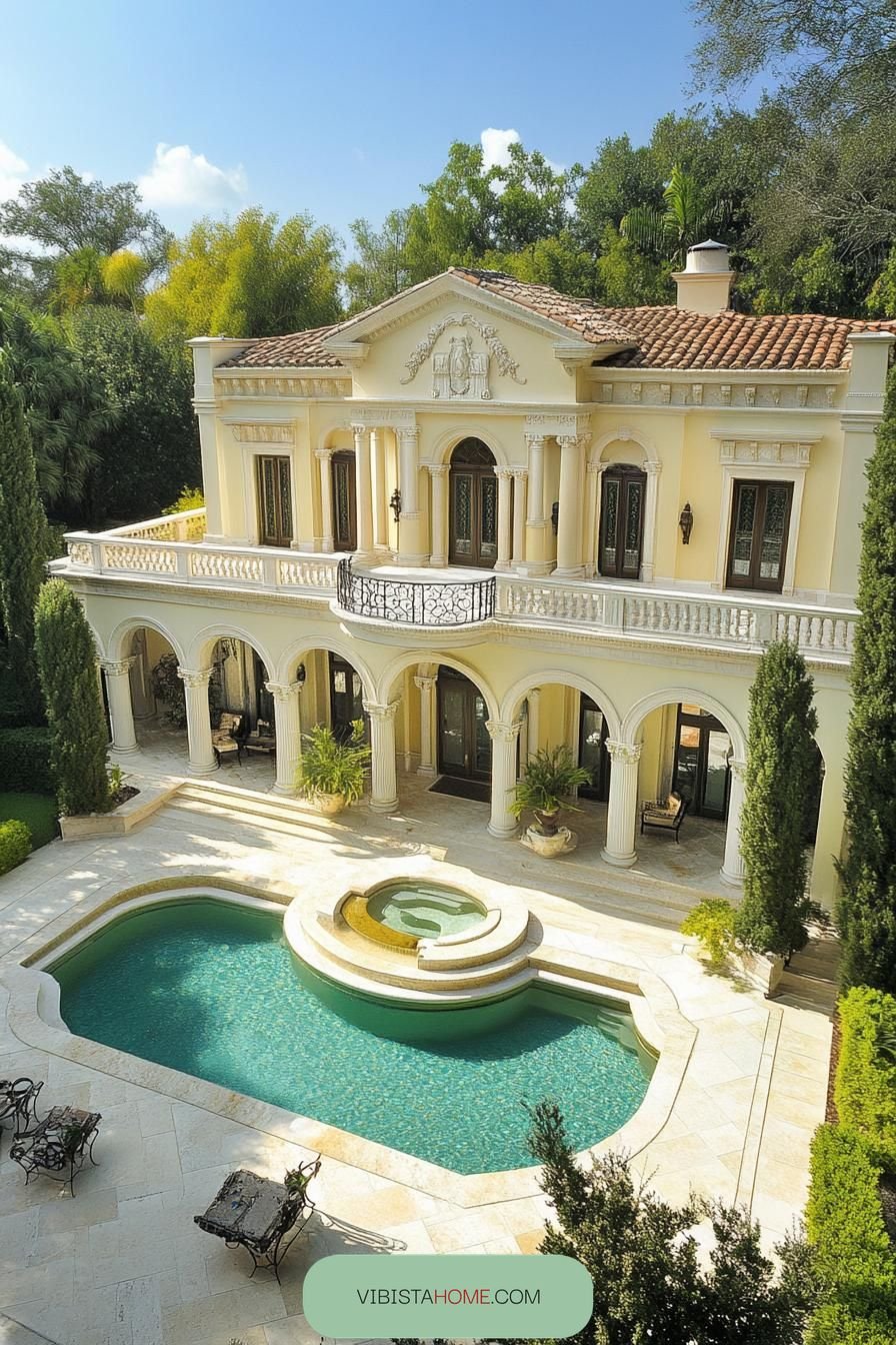 Tuscan Terraces Full of Elegance