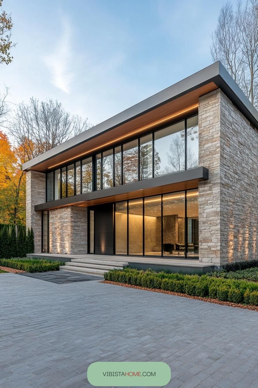 Stone Castle Gone Modern