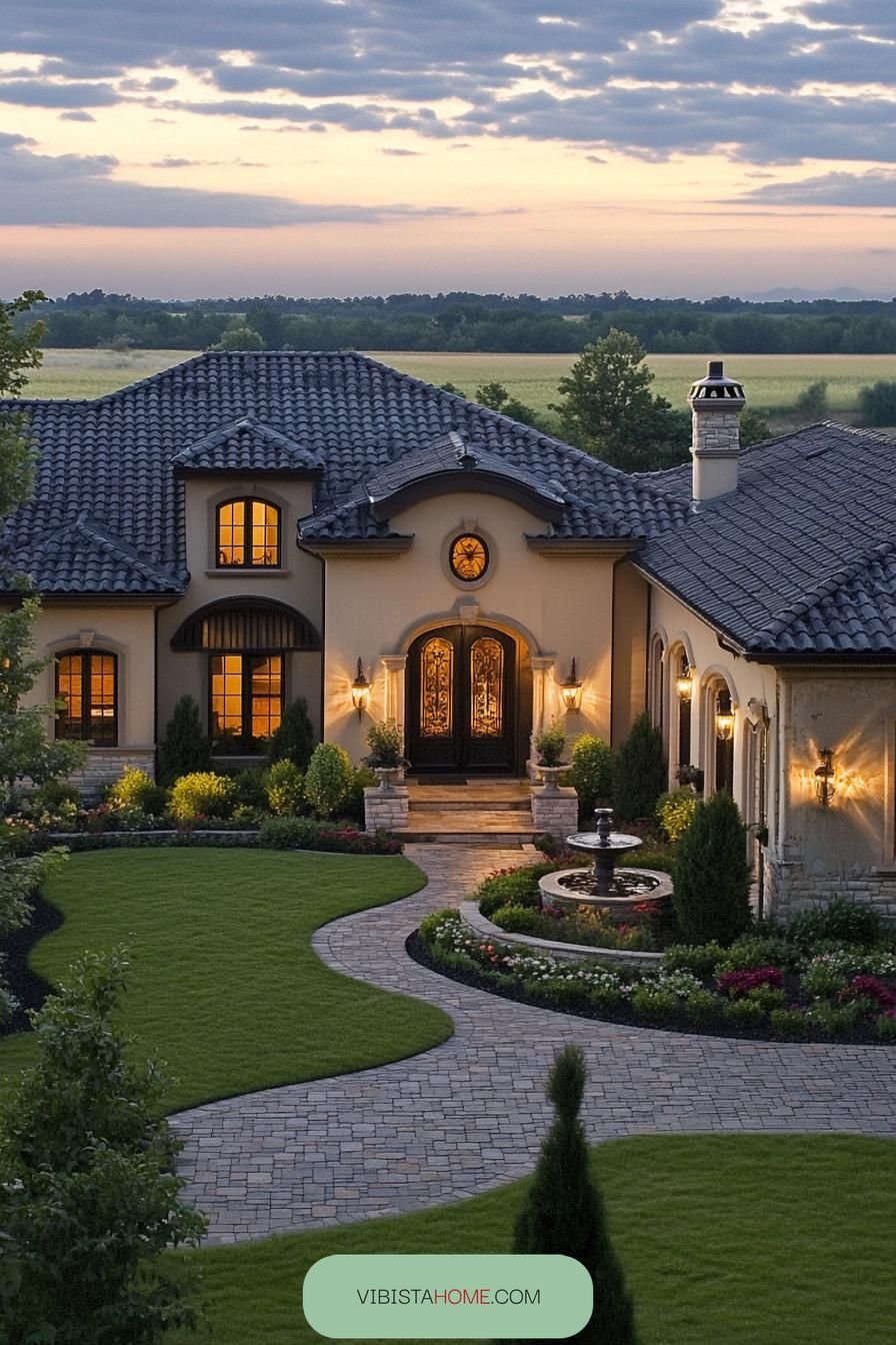Dream Villa Bathed in Sunlight