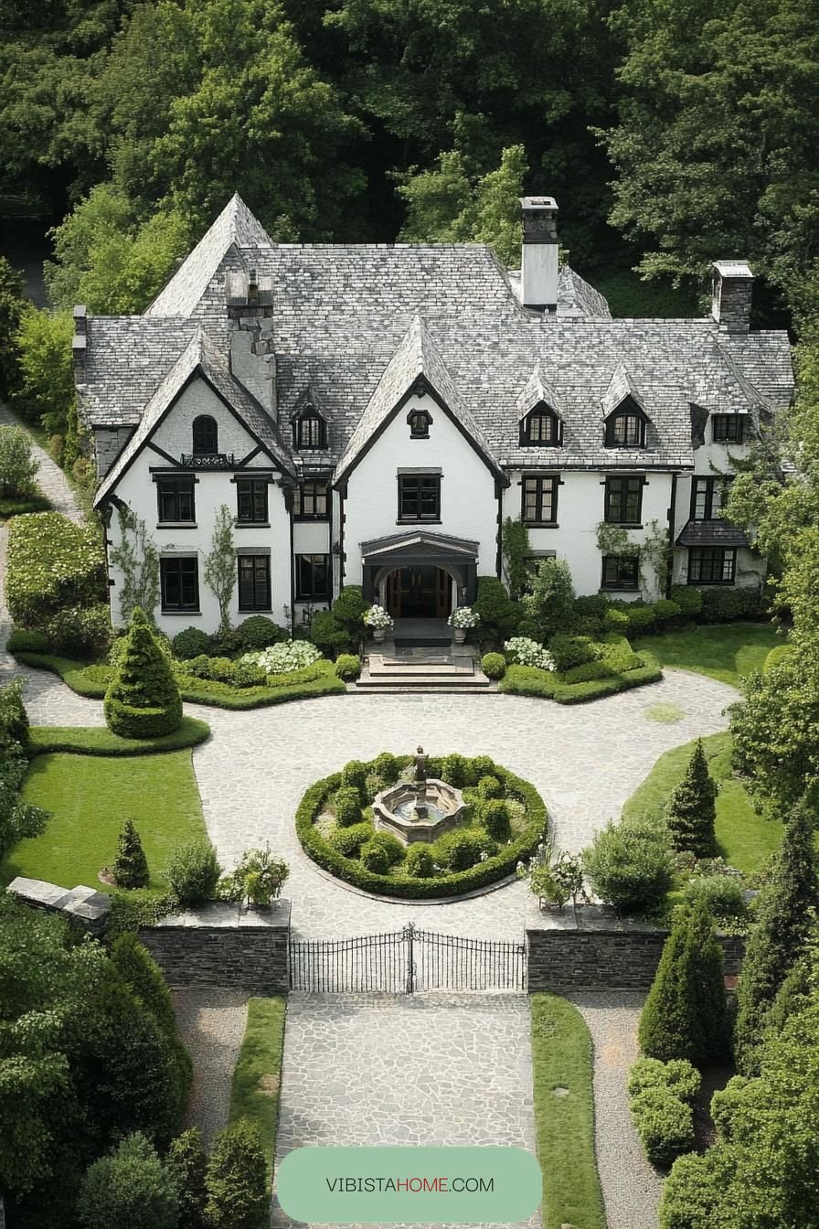 Stone Majesty with a Grand Entrance