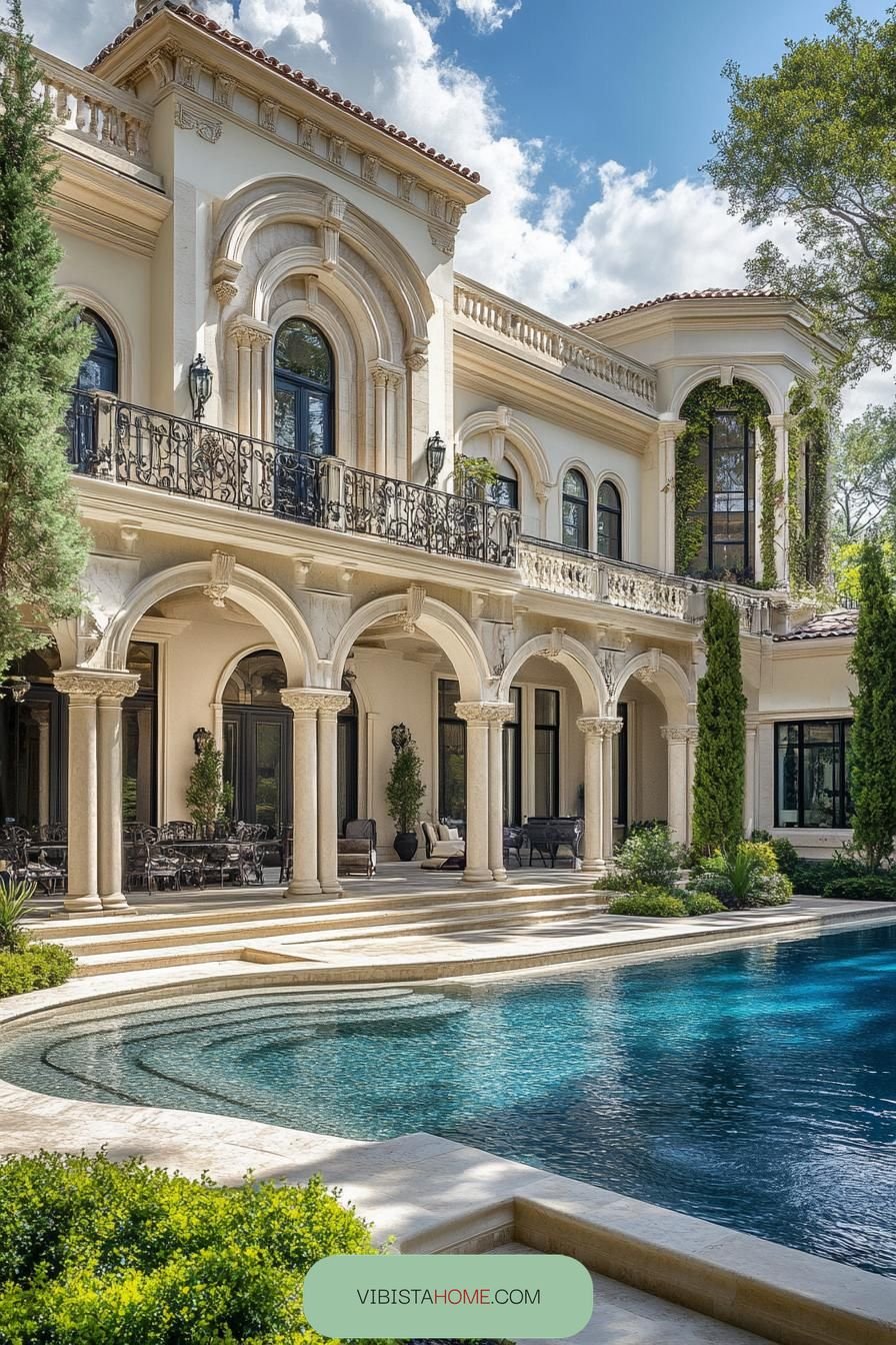 Elegant Palatial Arches