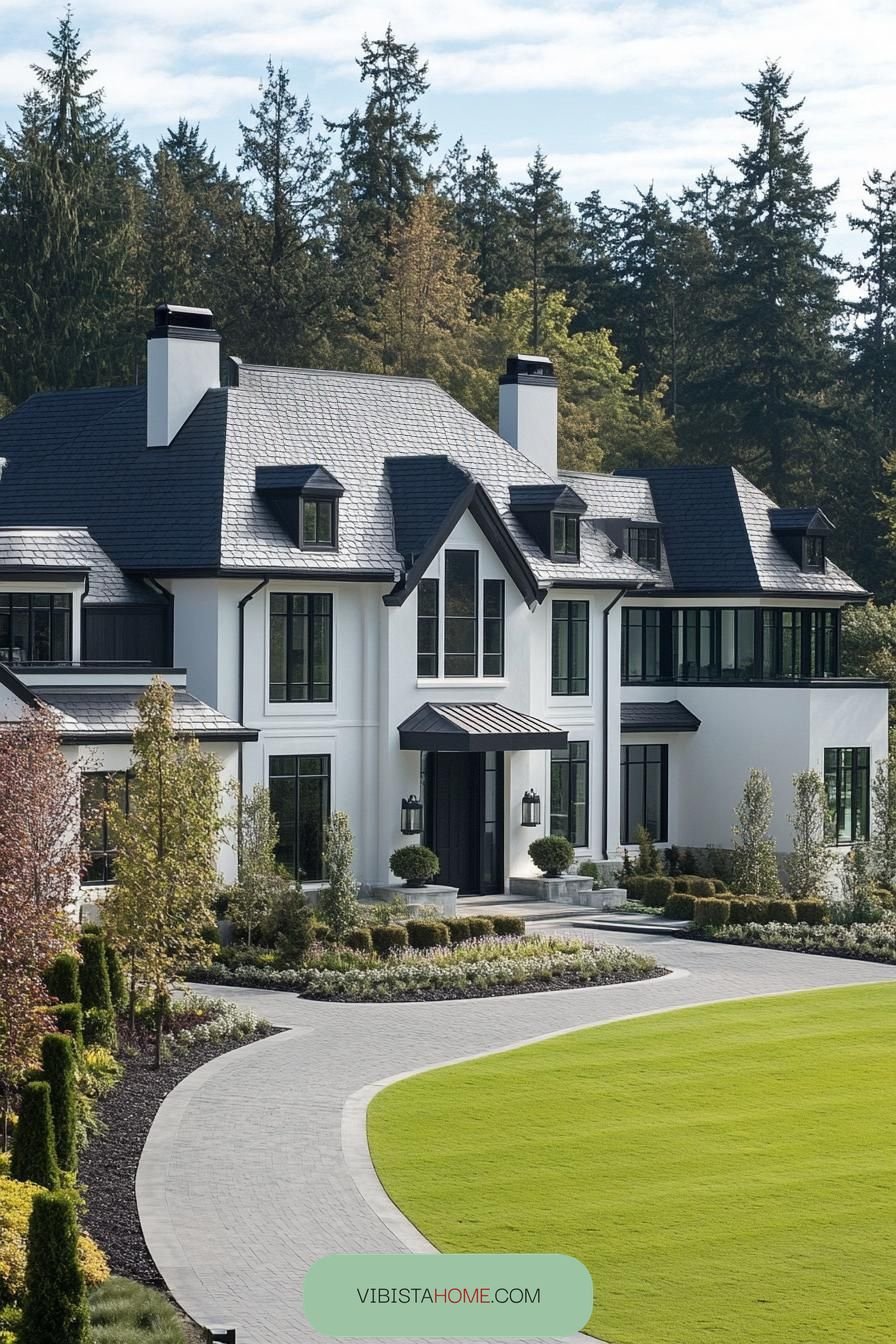 Curved Charm on an Exquisite Estate