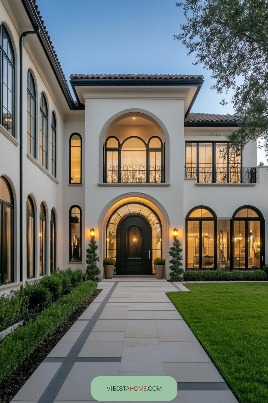 Modern Sophistication Begins at the Entrance