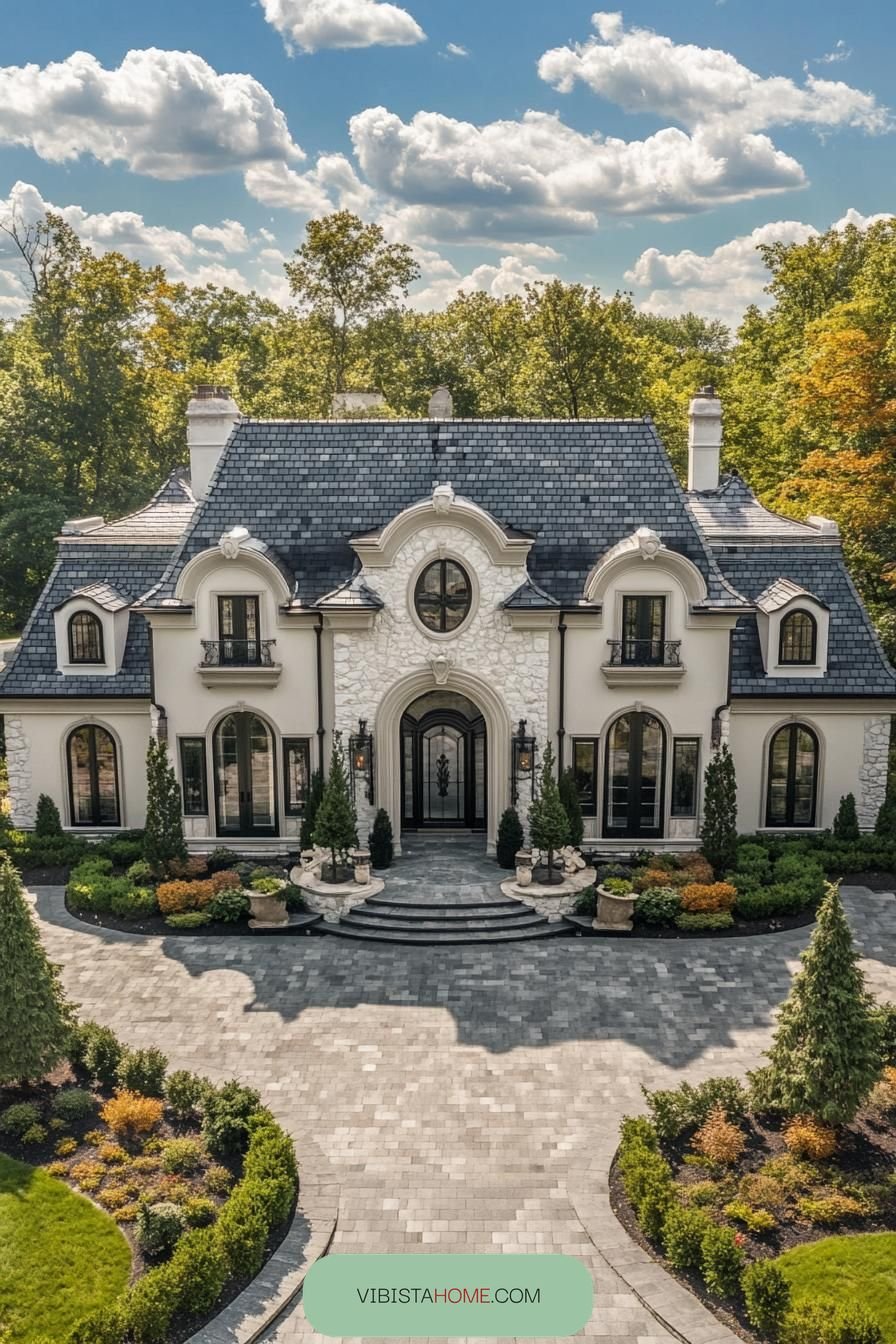Woodland Chateau with Whimsical Charm