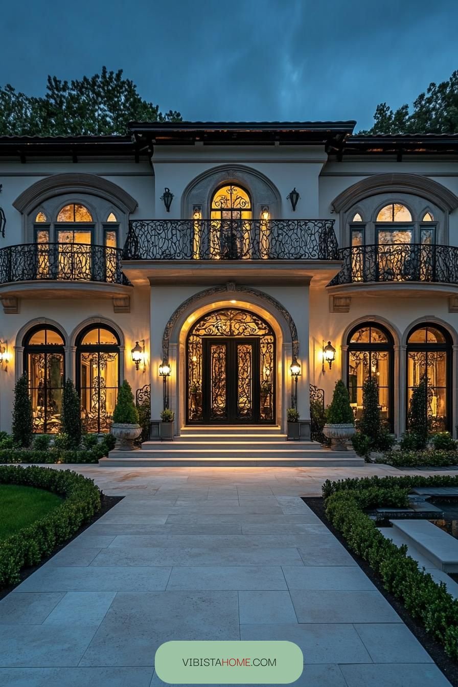 Urban Grace at a Candlelit Castle