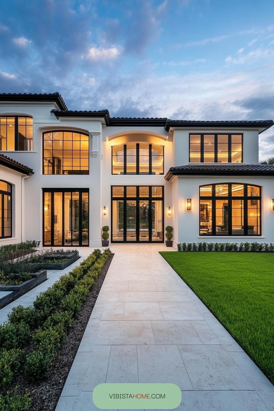 Glowing Grandeur in a Radiant Retreat