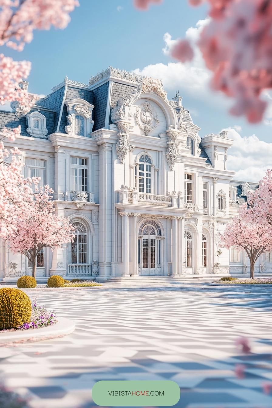 Blossom Brilliance Meets Baroque Bliss