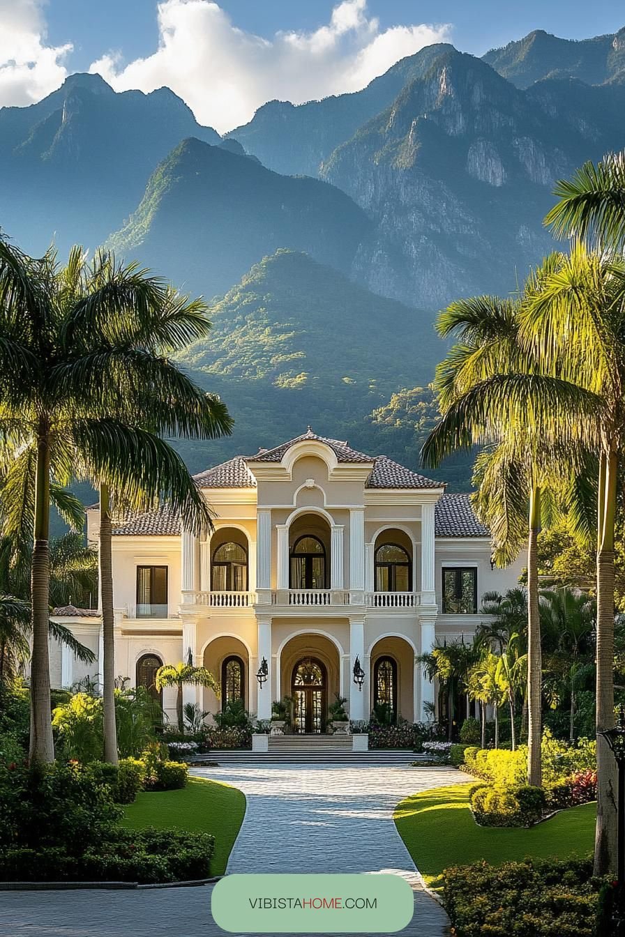 Mountain Majesty Meets Tropical Grandeur