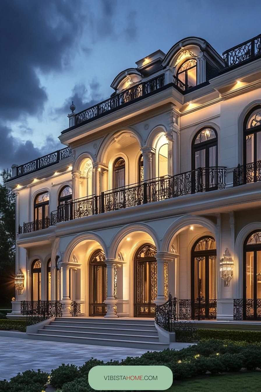 Evening Dusk Grandiose Glow