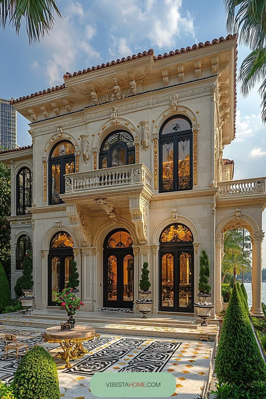 Marbled Majesty and Opulent Aesthetic