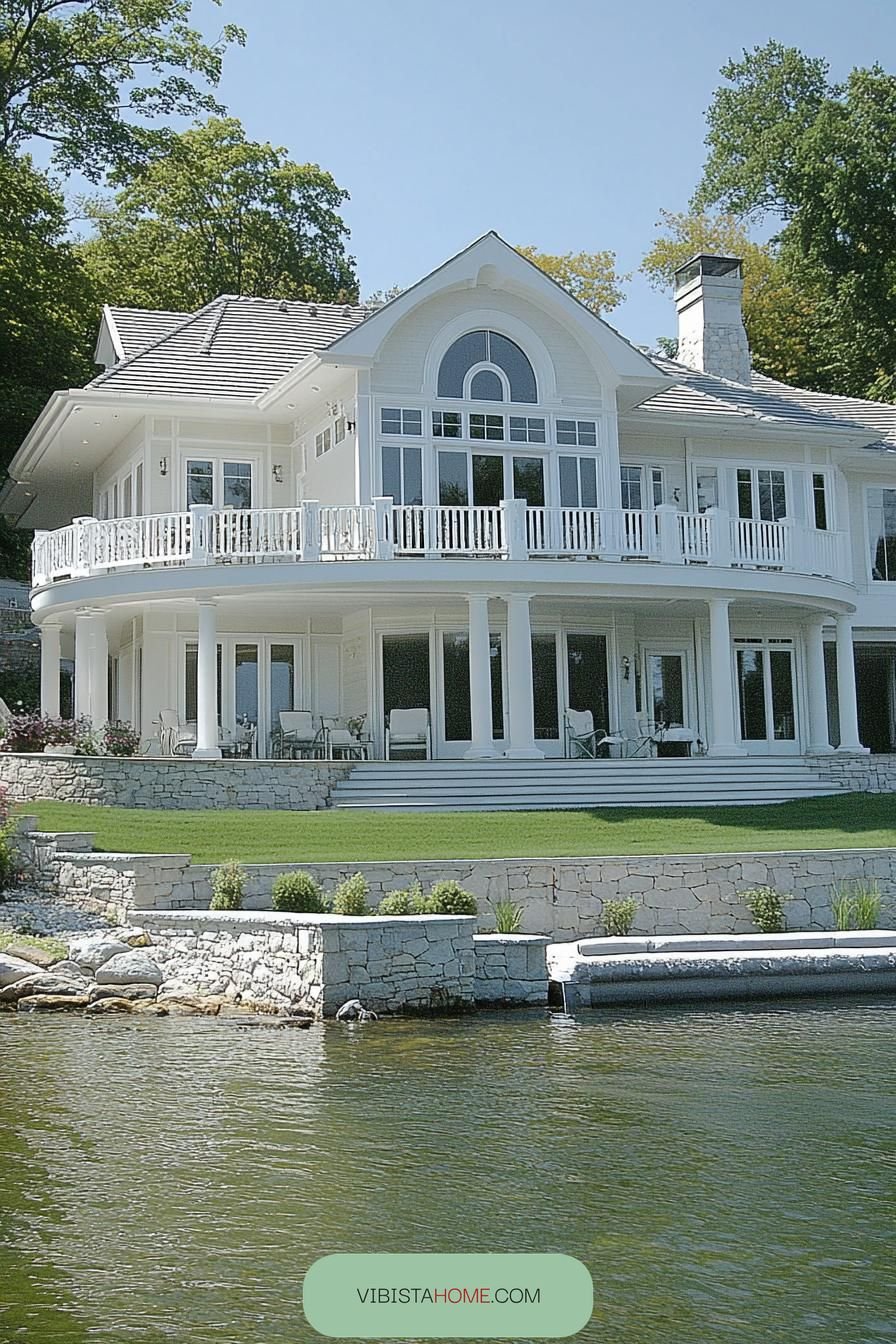 Colonial Charm in a Lakeside Villa