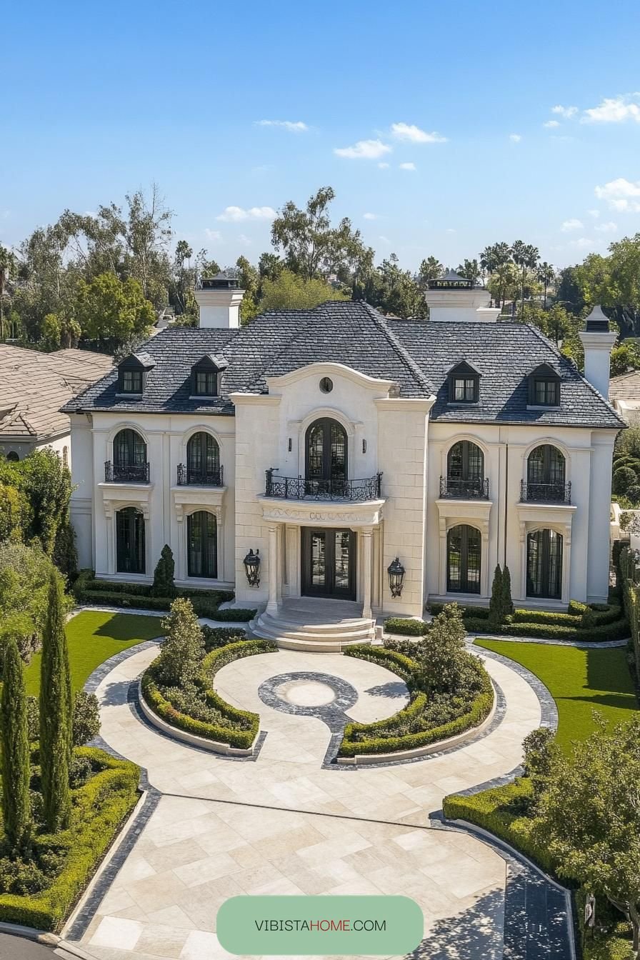 Circular Flair Meets Extravagant Elegance