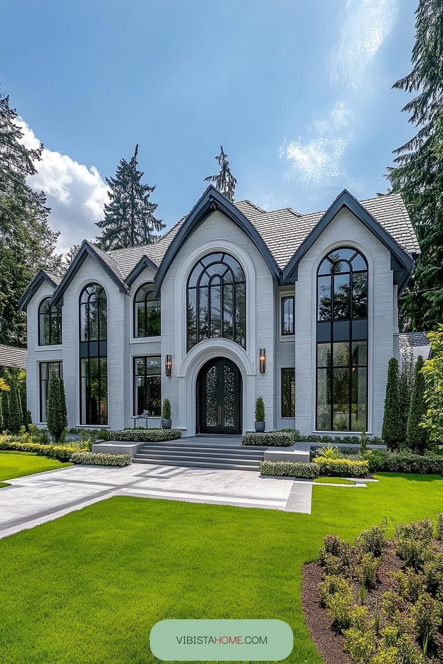 Modern Charm Under Majestic Arches