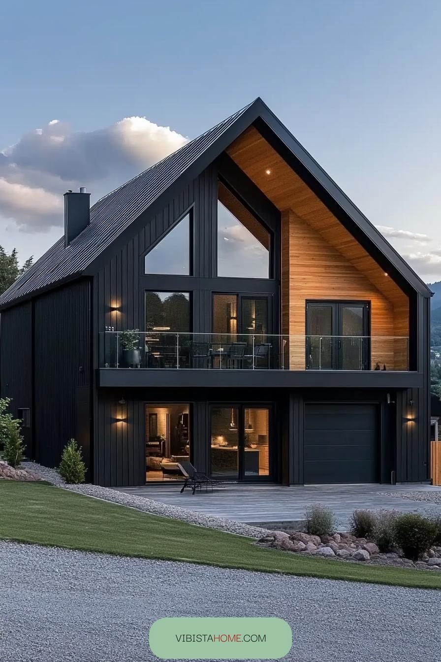 Gabled Elegance in Modern Style