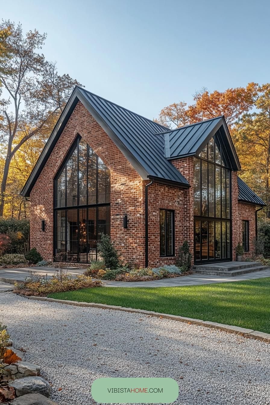 Glass Wonders in Brick Bliss