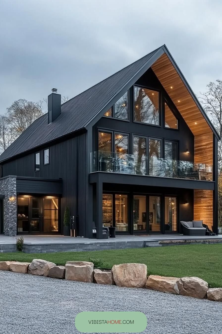 A-Frame Chic in the Countryside