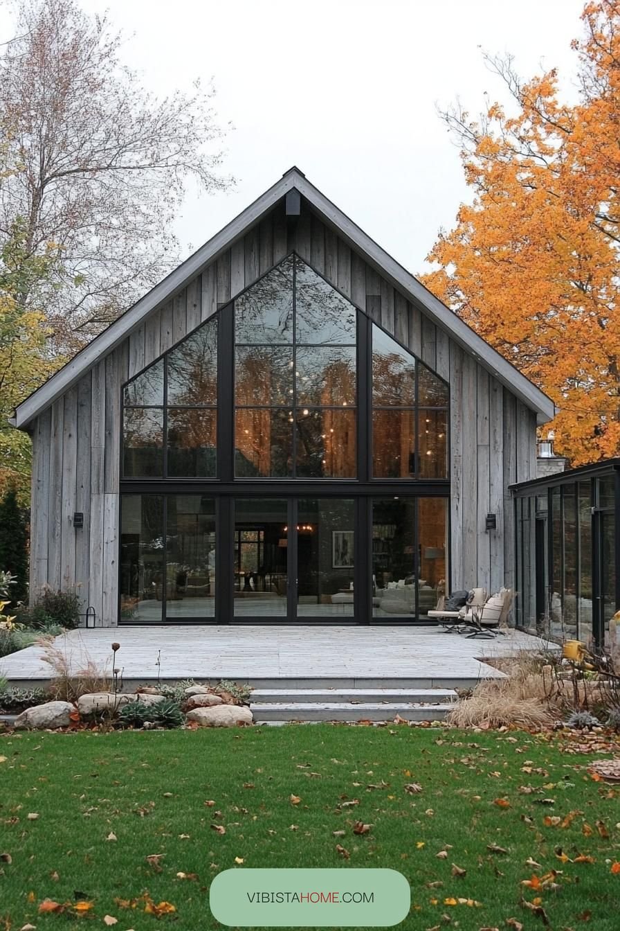 Autumn-Flaired Charming Barn Retreat