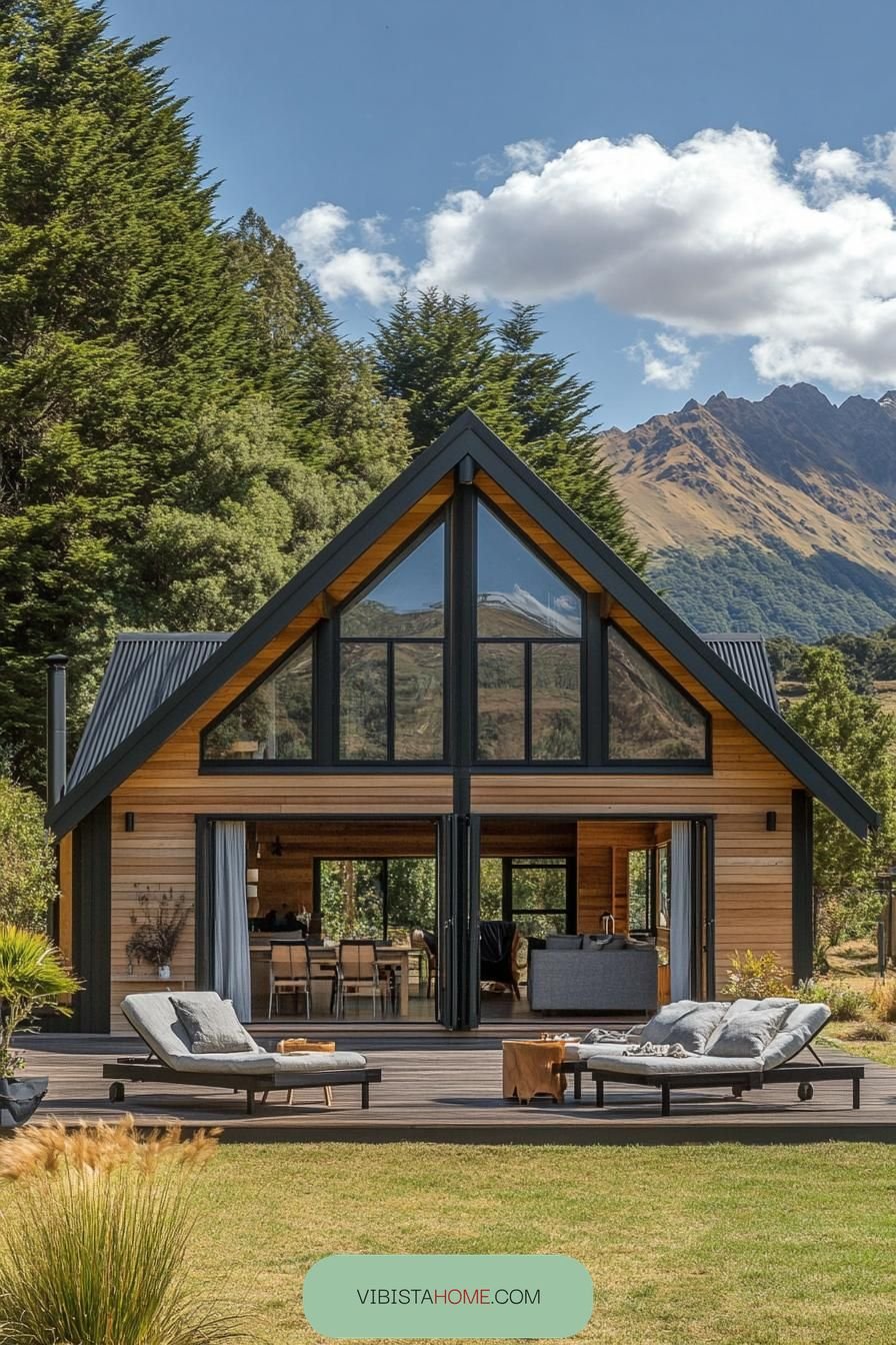 A-Frame Wonderland in Verdant Surrounds
