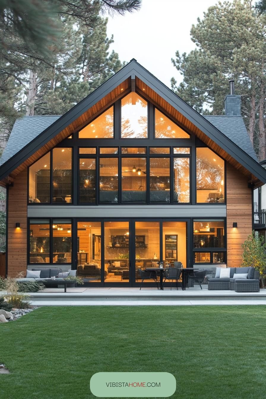 Timber Chic Glass Symphony