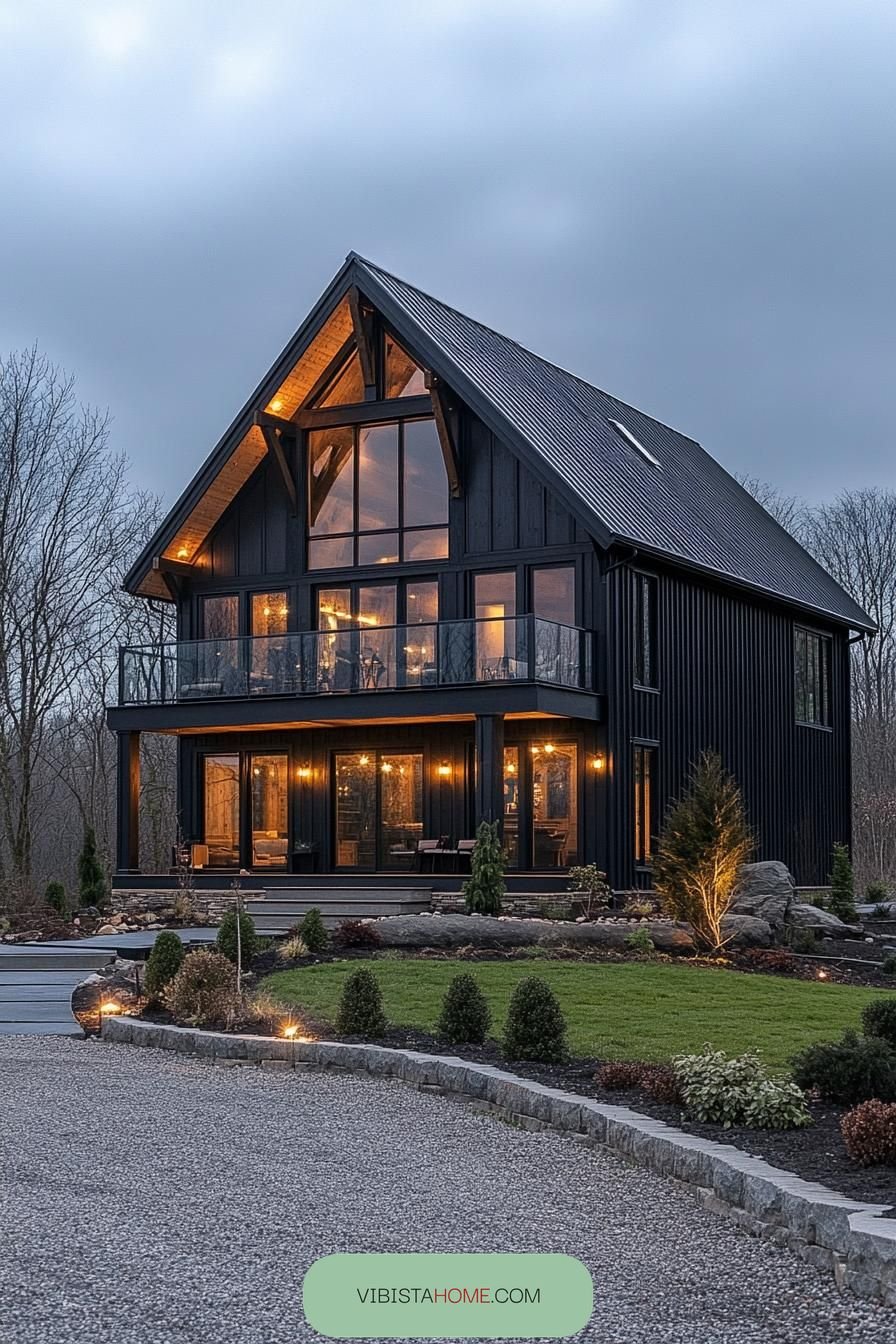 Chic Rustic Hideaway at Twilight