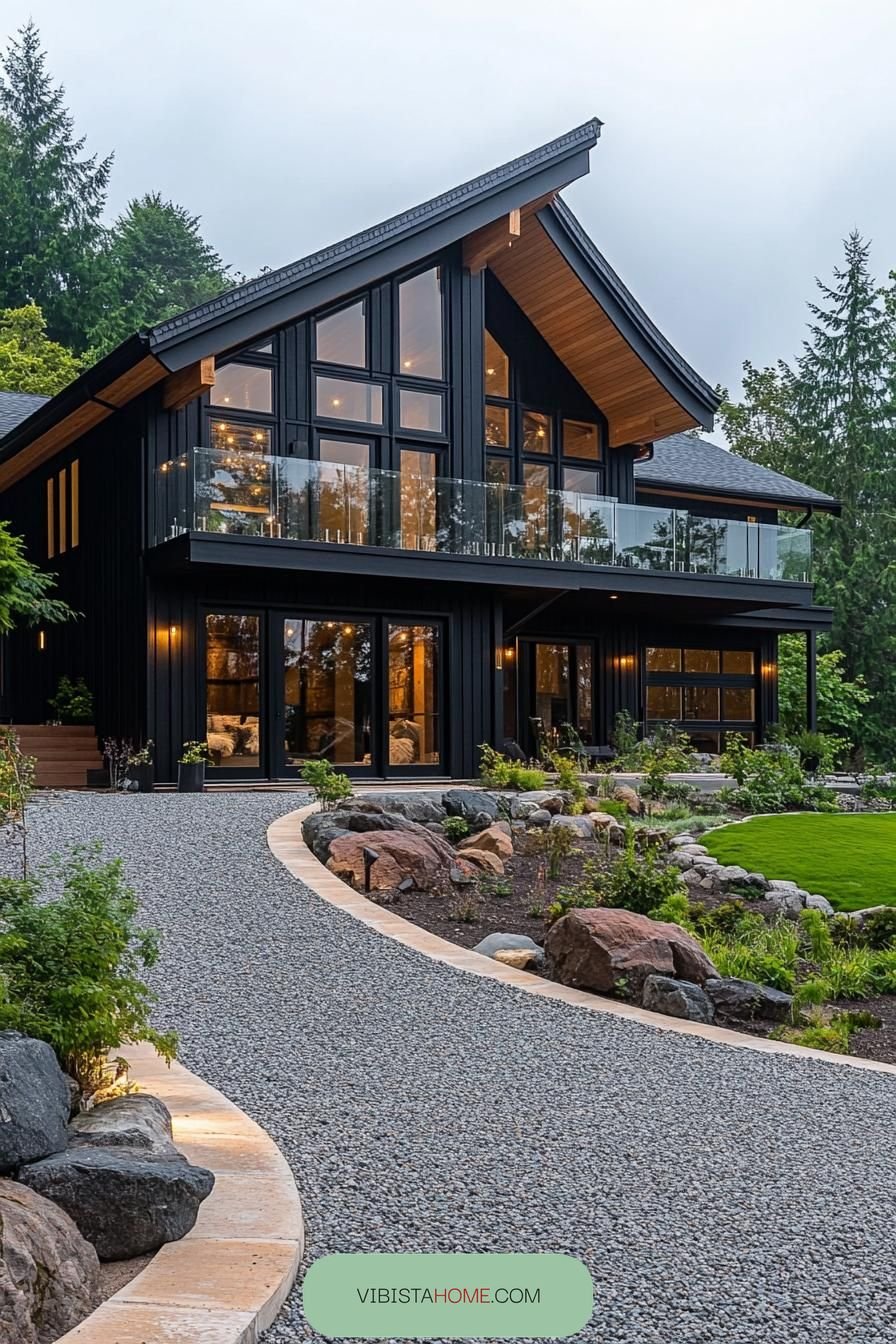 Timber Retreat with a Modern Twist